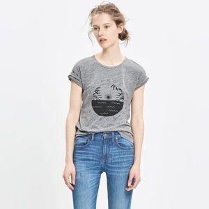 Madewell Whisper Cotton Los Angeles Crew Neck Tee